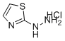 structure of CAS# 30216-52-5, 2-Hydrazinylthiazole hydrochloride;1,3-thiazol-2-ylhydrazine;hydrochloride