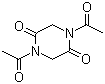 结构式 CAS# 3027-05-2, N,N'-二乙酰基甘氨酸酐