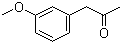 结构式 CAS# 3027-13-2, 1-(3-甲氧基苯基)丙-2-酮; 3-甲氧基苯基丙酮