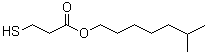 结构式 CAS# 30374-01-7, 3-巯基丙酸异辛酯