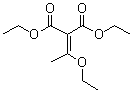 (1-Ethoxyethylidene)propanedioic acid diethyl ester molecular structure (CAS 3044-06-2)