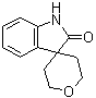 2',3',5',6'-Tetrahydrospiro[3H-indole-3,4'-[4H]pyran]-2(1H)-one molecular structure (CAS 304876-29-7)