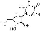 structure of CAS# 3052-06-0, 1-beta-D-Arabinofuranosyl-5-iodouracil;NSC 82221