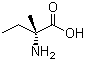 结构式 CAS# 3059-97-0, D(-)-异缬氨酸; (R)-(-)-2-氨基-2-甲基丁酸