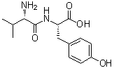 结构式 CAS# 3061-91-4, L-缬氨酰-L-酪氨酸