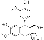 结构式 CAS# 3064-05-9, 环橄榄树脂素