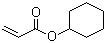 结构式 CAS# 3066-71-5, 2-丙烯酸环己基酯; 环己基丙烯酸酯
