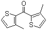 structure of CAS# 30717-55-6, Bis(3-methyl-2-thienyl)methanone