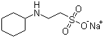 结构式 CAS# 3076-05-9, 2-环己胺基乙磺酸钠