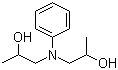 结构式 CAS# 3077-13-2, N,N-二(2-羟丙基)苯胺