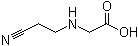 structure of CAS# 3088-42-4, N-(2-Cyanoethyl)glycine;2-(2-Cyanoethylamino)acetic acid; NSC 11804; NSC 133475; alpha-(beta'-Cyanoethyl)aminoacetic acid