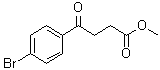 structure of CAS# 30913-86-1, 4-(4-Bromophenyl)-4-oxobutanoic acid methyl ester;Methyl 4-p-Bromophenyl-4-oxobutanoate