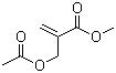 Methyl 2-(acetoxymethyl)acrylate molecular structure (CAS 30982-08-2)