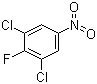 结构式 CAS# 3107-19-5, 3,5-二氯-4-氟硝基苯