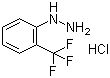 结构式 CAS# 3107-34-4, 2-(三氟甲基)苯肼盐酸盐; 邻三氟甲基苯肼盐酸盐
