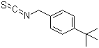 结构式 CAS# 31088-81-0, 4-叔-丁基苄基异硫氰酸酯