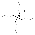 结构式 CAS# 3109-63-5, 四丁基六氟磷酸铵; 六氟磷酸四丁胺