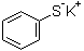 Benzenethiol potassium salt molecular structure (CAS 3111-52-2)