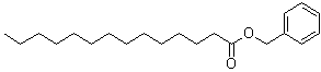 structure of CAS# 31161-71-4, Benzyl myristate;Benzyl tetradecanoate; Myristic acid benzyl ester