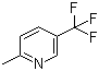 结构式 CAS# 31181-54-1, 2-甲基-5-(三氟甲基)吡啶