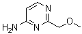 structure of CAS# 3122-85-8, 2-(Methoxymethyl)-4-pyrimidinamine