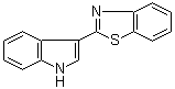 structure of CAS# 31224-76-7, 3-(2-Benzothiazolyl)indole;Benzocamalexin