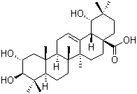 结构式 CAS# 31298-06-3, 阿江榄仁酸
