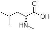 structure of CAS# 31321-74-1, N-Methyl-D-leucine;D-N-Methylleucine