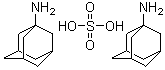 结构式 CAS# 31377-23-8, 1-金刚胺硫酸盐