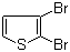 结构式 CAS# 3140-93-0, 2,3-二溴噻吩