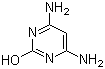 structure of CAS# 31458-45-4, 4,6-Diamino-2-pyrimidinol;4,6-Diamino-1H-pyrimidin-2-one