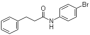 structure of CAS# 316146-27-7, N-(4-Bromophenyl)benzenepropanamide