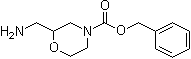 structure of CAS# 317365-31-4, 2-(Aminomethyl)-4-(benzyloxycarbonyl)morpholine
