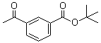 结构式 CAS# 317829-73-5, (3-乙酰基)苯甲酸叔丁酯