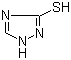 structure of CAS# 3179-31-5, 1H-1,2,4-Triazole-3-thiol;1,2,4-Triazole-3(5)-thiol; 3-Mercapto-1H-1,2,4-triazole