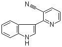 2-Indol-3-ylnicotinonitrile molecular structure (CAS 3191-30-8)