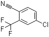 4-Chloro-2-(trifluoromethyl)benzonitrile molecular structure (CAS 320-41-2)