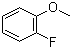 结构式 CAS# 321-28-8, 2-氟苯甲醚