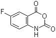 structure of CAS# 321-69-7, 5-Fluoroisatonic anhydride