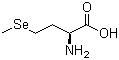 结构式 CAS# 3211-76-5, L-硒代蛋氨酸; L-(+)-硒代蛋氨酸; (S)-(+)-2-氨基-4-(甲基硒)丁酸
