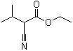 结构式 CAS# 3213-49-8, alpha-氰基异戊酸乙基酯