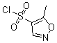 结构式 CAS# 321309-26-6, 5-甲基异恶唑-4-磺酰氯