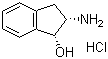 (1R,2S)-(+)-2-Amino-1-indanol hydrochloride molecular structure (CAS 32151-01-2)