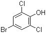 结构式 CAS# 3217-15-0, 4-溴-2,6-二氯苯酚