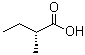 structure of CAS# 32231-50-8, (R)-2-Methylbutyric acid;(-)-2-Methylbutanoic acid; (-)-2-Methylbutyric acid; (-)-alpha-Methylbutyric acid; (2R)-2-Methylbutanoic acid; (R)-(-)-2-Methylbutanoic acid; (R)-(-)-2-Methylbutyric acid; (R)-2-Methylbutanoic acid