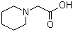 结构式 CAS# 3235-67-4, 1-哌啶基乙酸