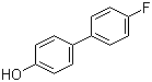结构式 CAS# 324-94-7, 4-氟-4'-羟基联苯