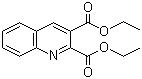 structure of CAS# 32413-08-4, Diethyl 2,3-quinolinedicarboxylate ;Quinoline-2,3-dicarboxylic acid diethyl ester