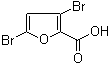 structure of CAS# 32460-08-5, 3,5-Dibromo-2-furancarboxylic acid;NSC 170575