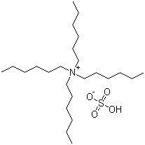 structure of CAS# 32503-34-7, Tetrahexylammonium hydrogensulphate